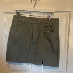 Wishlist Olive Mini Skirt